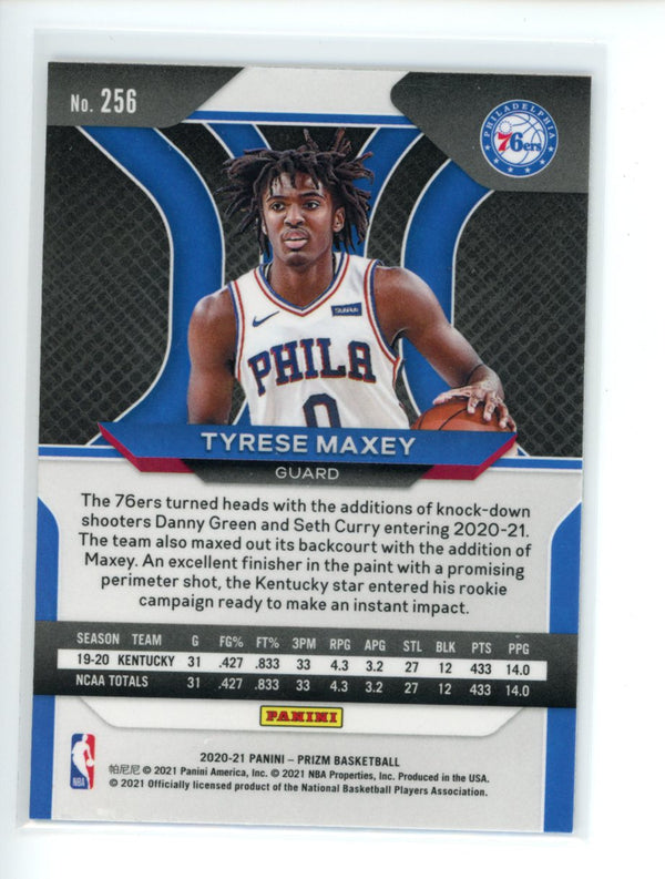 Tyrese Maxey 2020-21 Panini Prizm RC