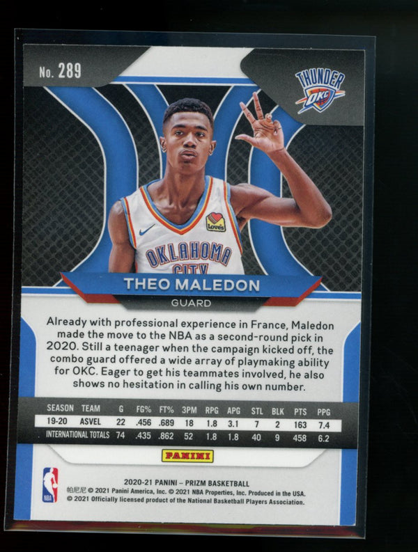 Theo Maledon 2020-21 Panini Prizm RC