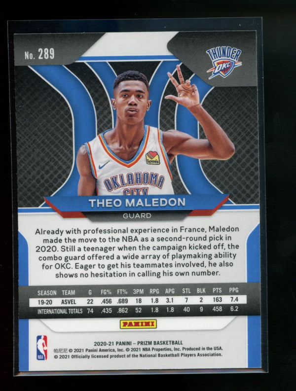 Theo Maledon 2020-21 Panini Prizm RC