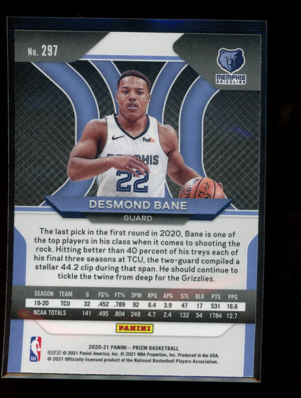 Desmond Bane 2020-21 Panini Prizm RC