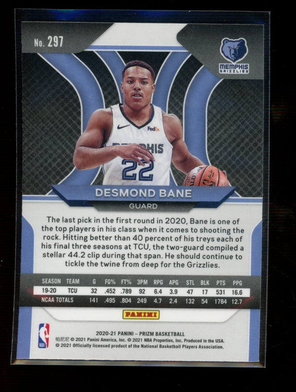 Desmond Bane 2020-21 Panini Prizm RC