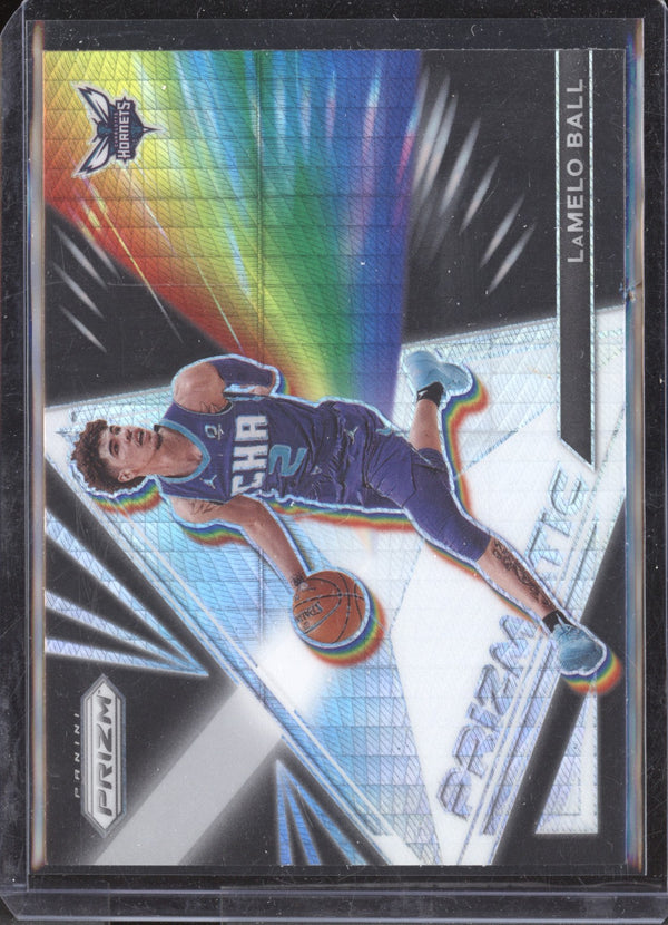 Lamelo Ball 2021-22 Panini Prizm 1 Hyper Prizmatic