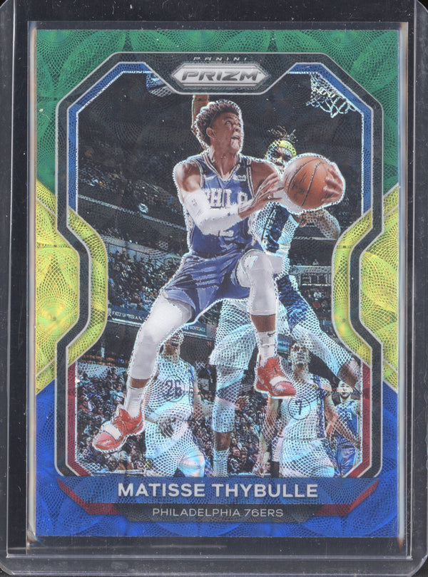 Matisse Thybulle 2020-21 Panini Prizm 200 Green/Yellow/Blue Choice