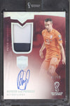 Robin Van Persie 2022 Panini Eminence World Cup PA-RVP Patch Autographs 5/10