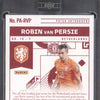 Robin Van Persie 2022 Panini Eminence World Cup PA-RVP Patch Autographs 5/10