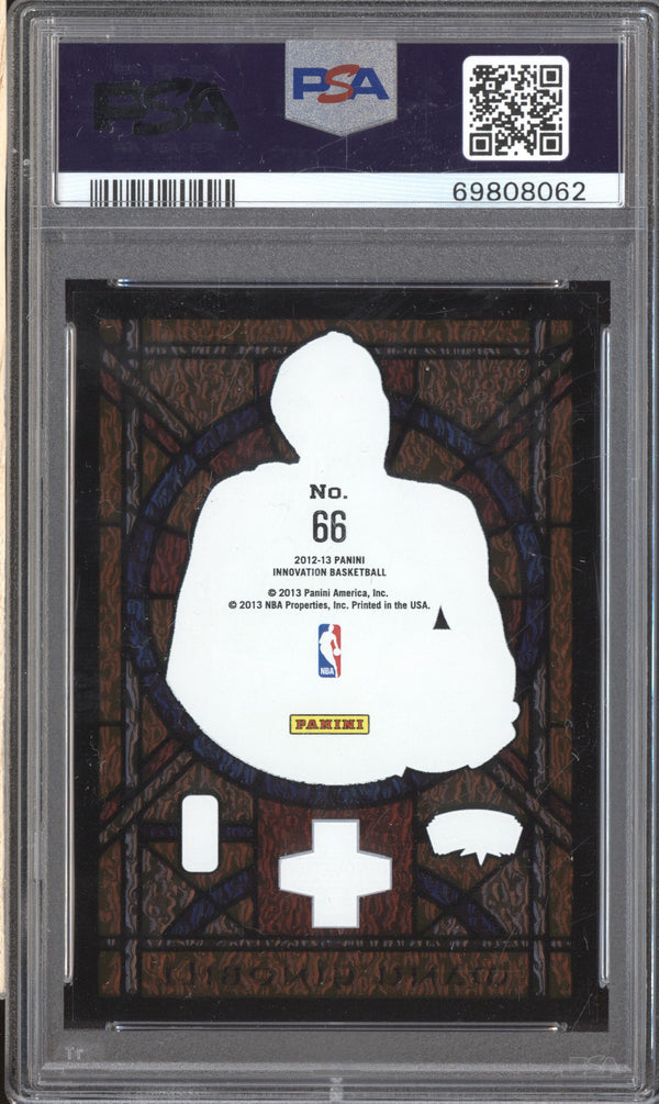 Manu Ginobili 2012-13 Panini Innovation 66 Stained Glass PSA 9