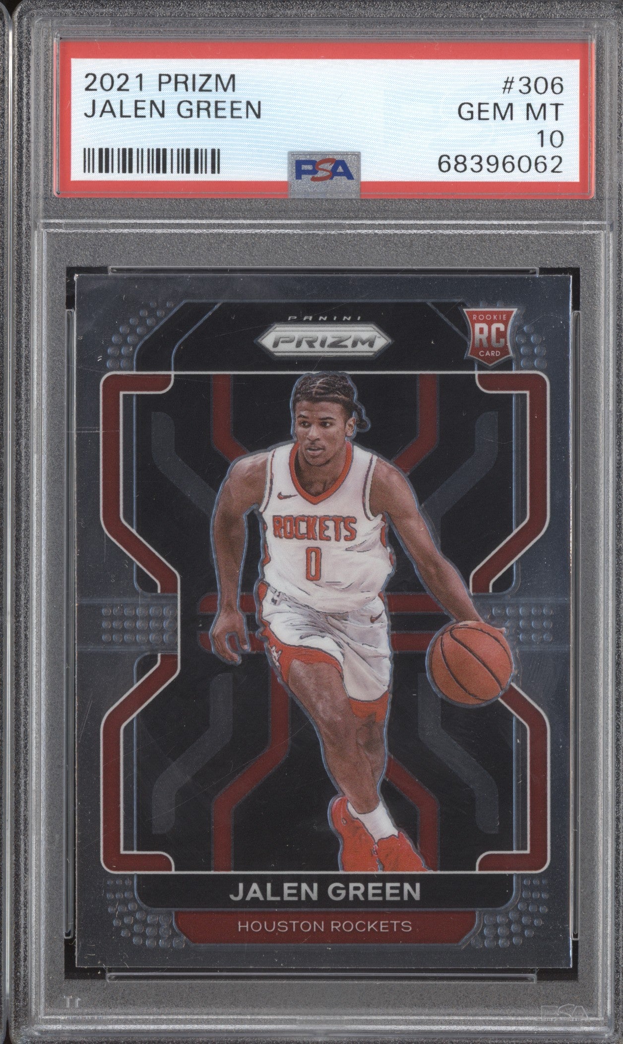 Jalen Green 2021-22 Panini Prizm 306 RC PSA 10