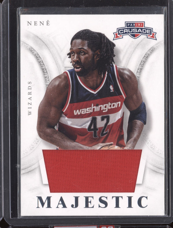 Nene 2012-13 Panini Crusade 53 Majestic Jersey