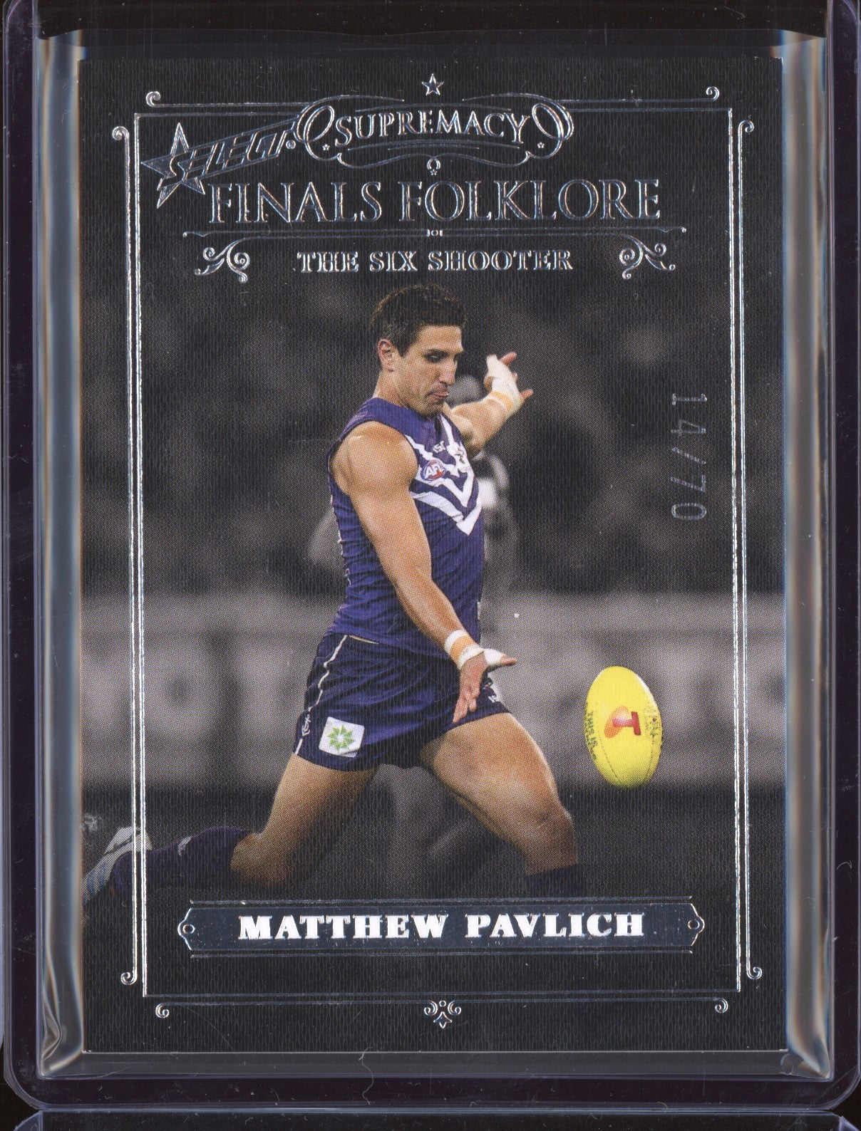 Matthew Pavlich 2019 Select Supremacy AFL FF6 Finals Folklore 14/70