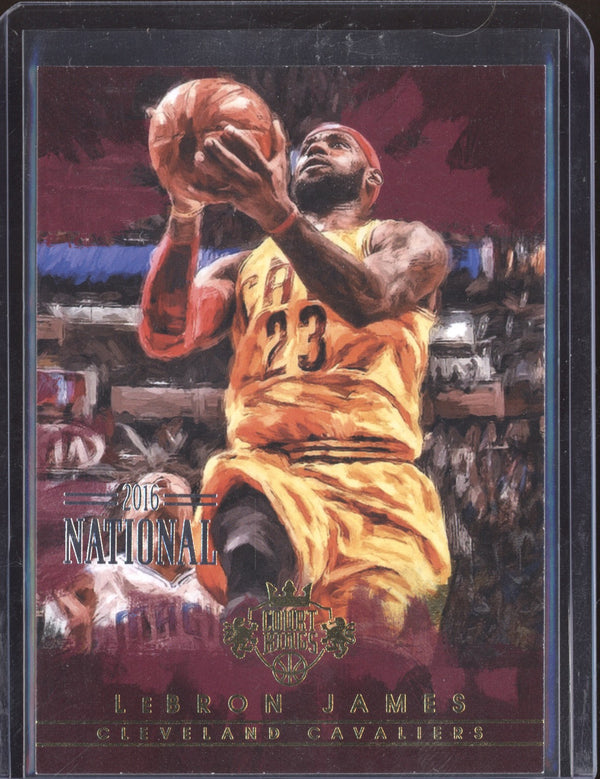 LeBron James 2015-16 Panini Court Kings 51 2016 National 5/5  RKO