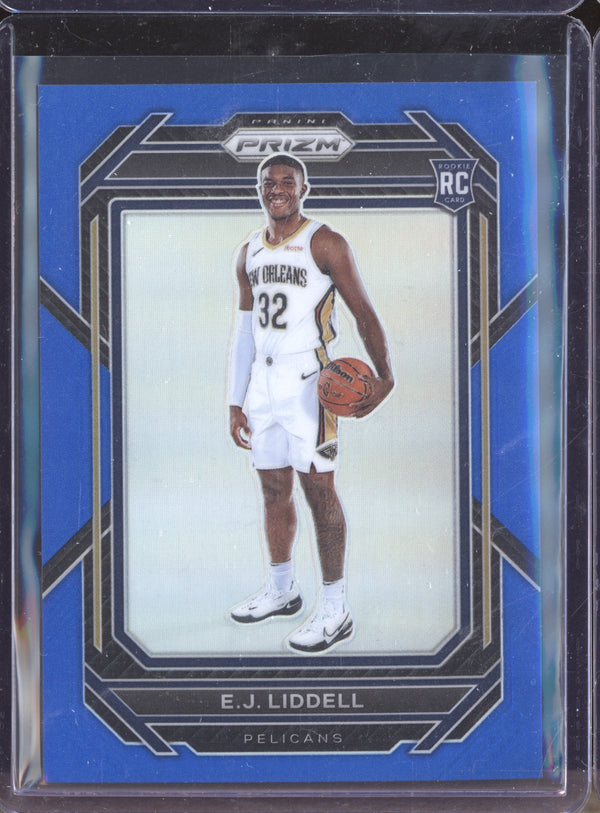 E.J. Liddell 2022-23 Panini Prizm 251 Blue RC 188/199