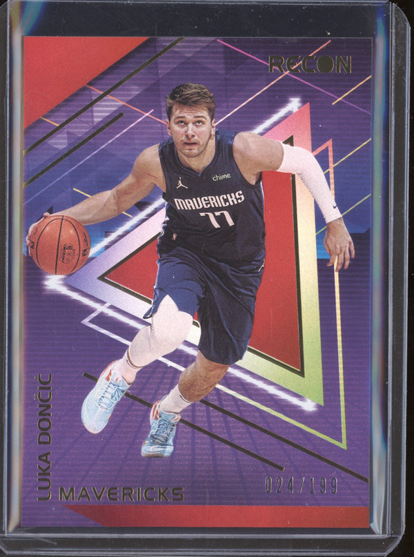 Luka Doncic 2020-21 Panini  Recon 26 Red  21/199