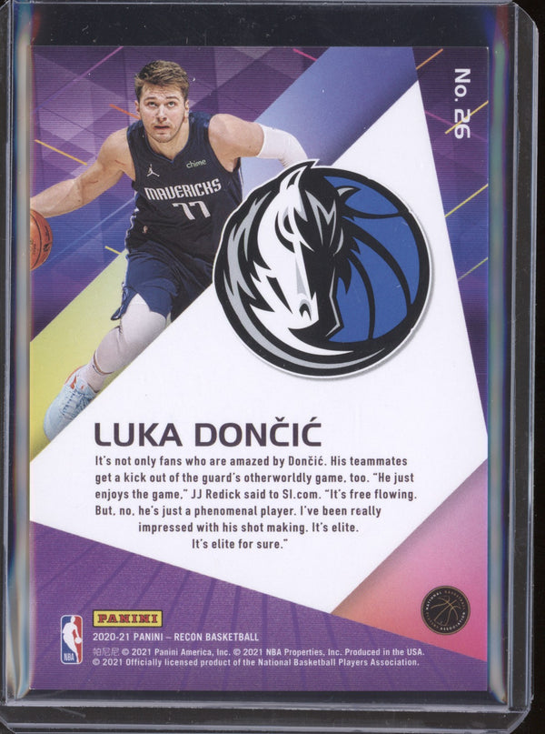 Luka Doncic 2020-21 Panini  Recon 26 Red  21/199