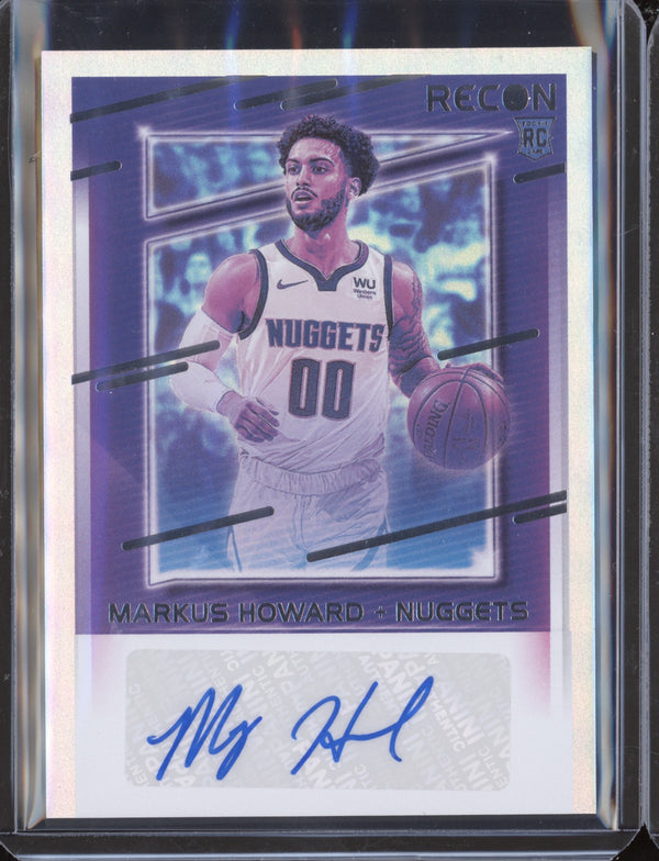 Markus Howard 2020-21 Panini  Recon RRS-MKH Recon Signatures RC