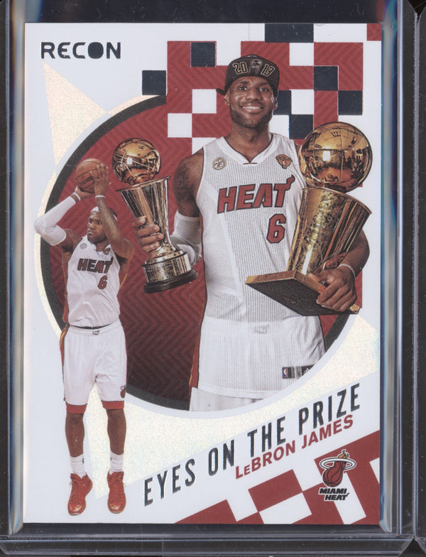 Lebron James 2020-21 Panini  Recon 16 Eyes on the Prize