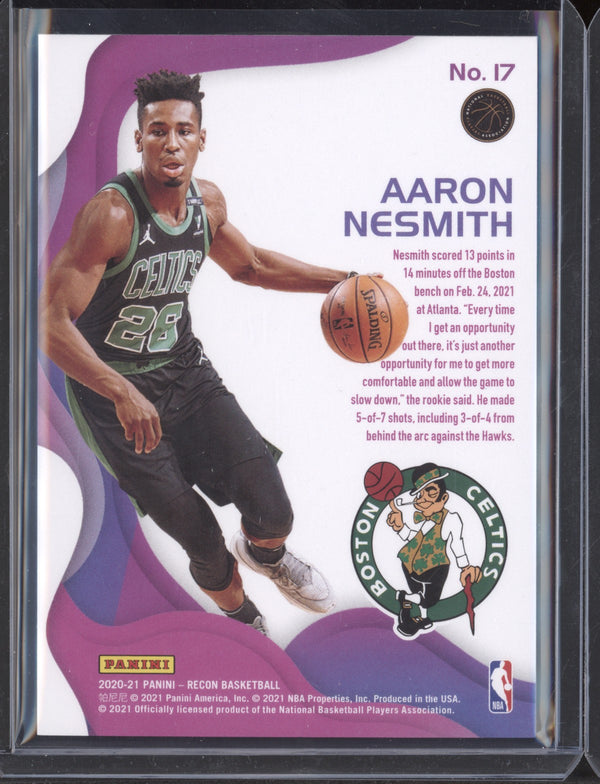 Aaron Nesmith 2020-21 Panini  Recon 17 Rookie Red RC 52/199