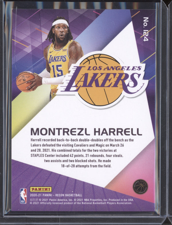 Montrezl Harrell 2020-21 Panini  Recon 124 Purple 35/49