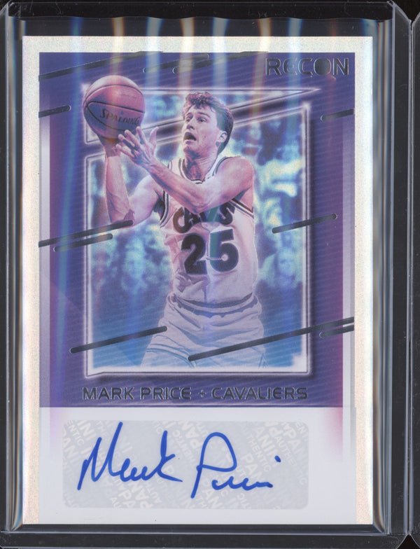 Mark Price 2020-21 Panini  Recon RS-MPR Recon Signatures