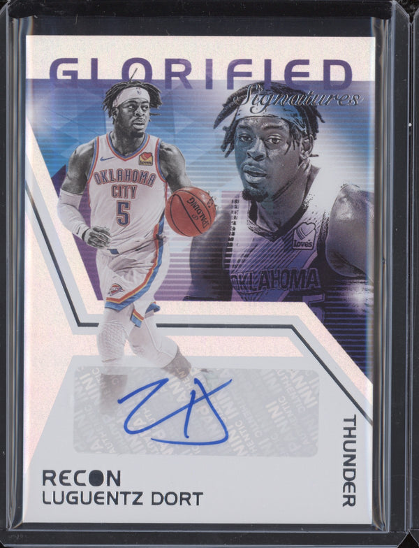 Luguentz Dort 2020-21 Panini  Recon GS-LGD Glorified Signatures