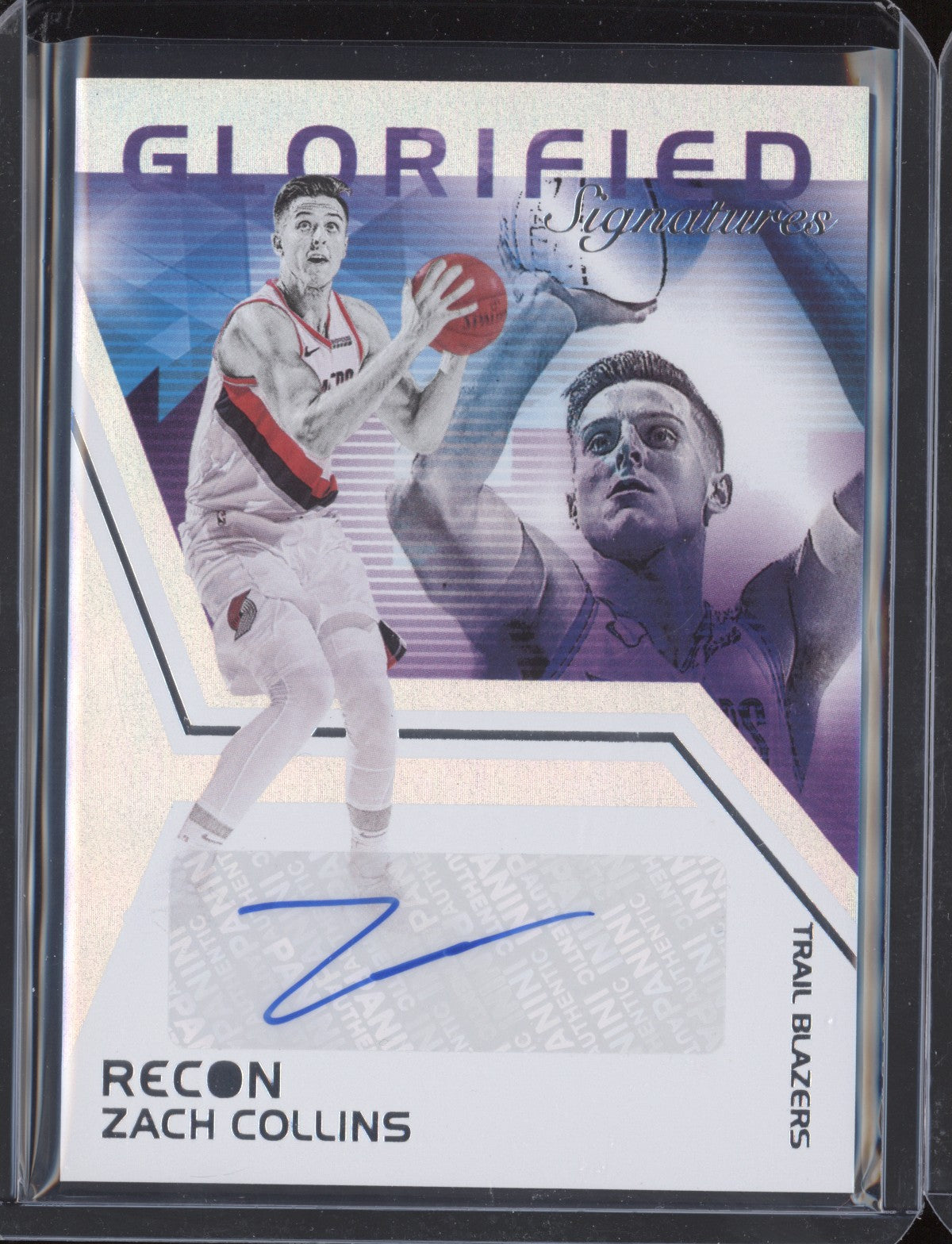 Zach Collins 2020-21 Panini  Recon GS-ZCL Glorified Signatures