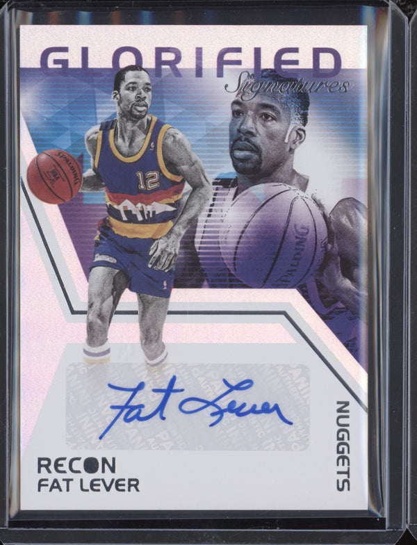 Fat Lever 2020-21 Panini  Recon GS-FAT Glorified Signatures