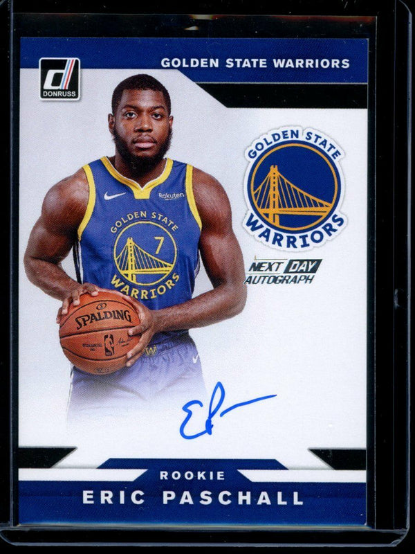 Eric Paschall 2019-20 Panini Donruss Next Day Autograph