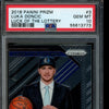 Luka Doncic 2018-19 Panini Prizm Luck of the Lottery RC PSA 10
