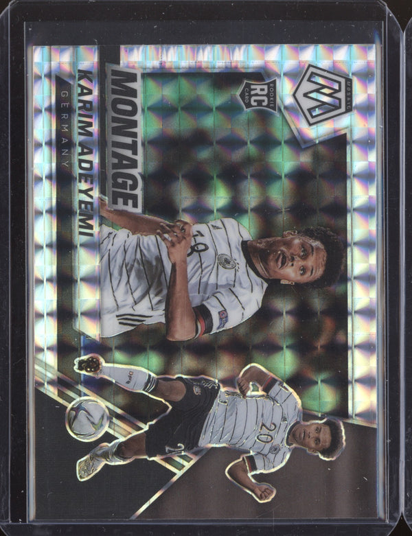 Karim Adeyemi 2022 Panini Mosaic RTWC 27 Montage Mosaic RC