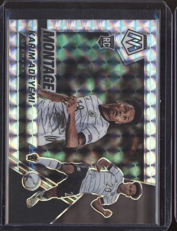 Karim Adeyemi 2022 Panini Mosaic RTWC 27 Montage Mosaic RC