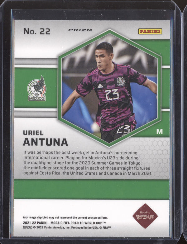 Uriel Antuna 2022 Panini Mosaic RTWC 22 Red RC