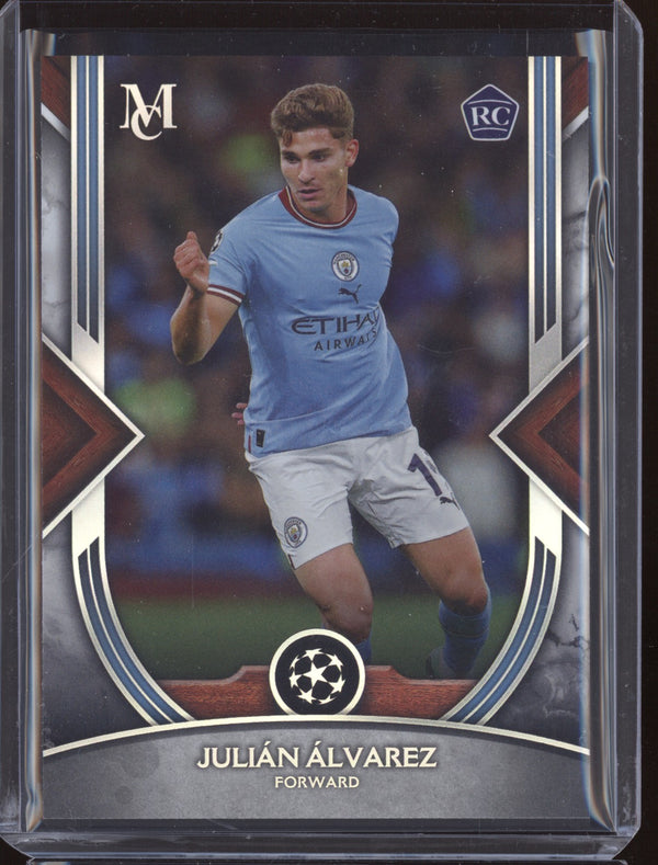 Julian Alvarez 2022-23 Topps Museum Collection UEFA 16 RC