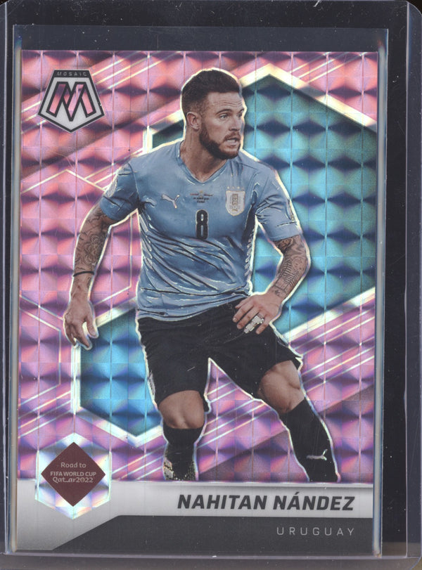 Nahitan Nandez 2022 Panini Mosaic RTWC 119 Purple 37/49