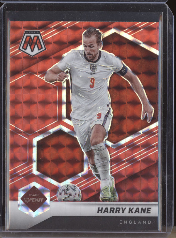 Harry Kane 2022 Panini Mosaic RTWC 35 Red