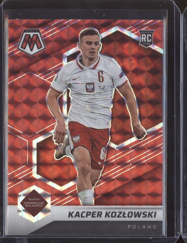 Kacper Kozlowski 2022 Panini Mosaic RTWC 52 Red RC