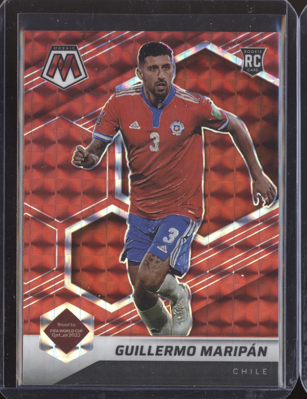 Guillermo Maripan 2022 Panini Mosaic RTWC 167 Red RC