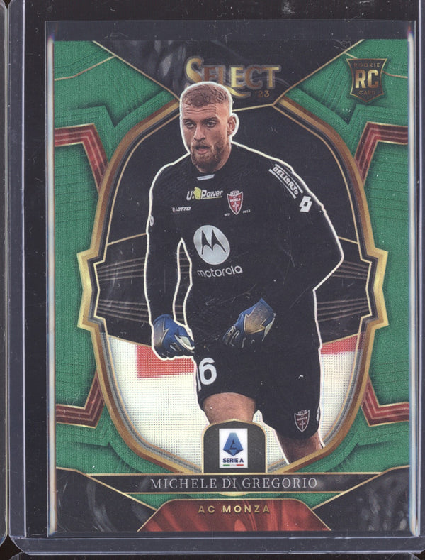 Michele Di Gregorio 2022-23 Panini Select Serie A 59 Terrace Green RC 2/5