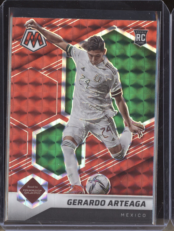 Gerardo Arteaga 2022 Panini Mosaic RTWC 21 Red RC