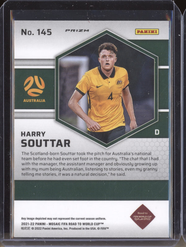 Harry Souttar 2022 Panini Mosaic RTWC 145 Red RC