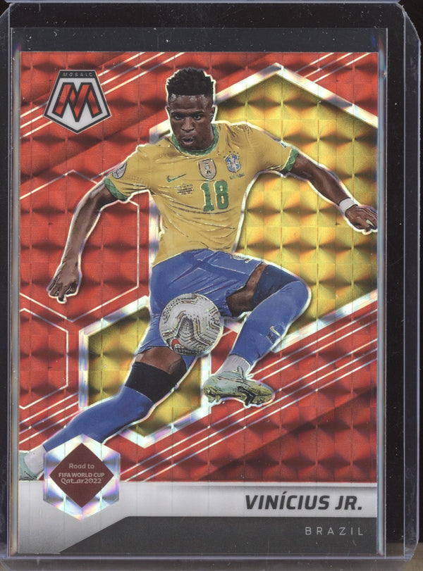 Vinicius Jr 2022 Panini Mosaic RTWC 163 Red