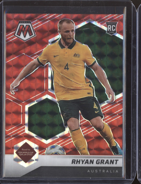 Rhyan Grant 2022 Panini Mosaic RTWC 150 Red RC