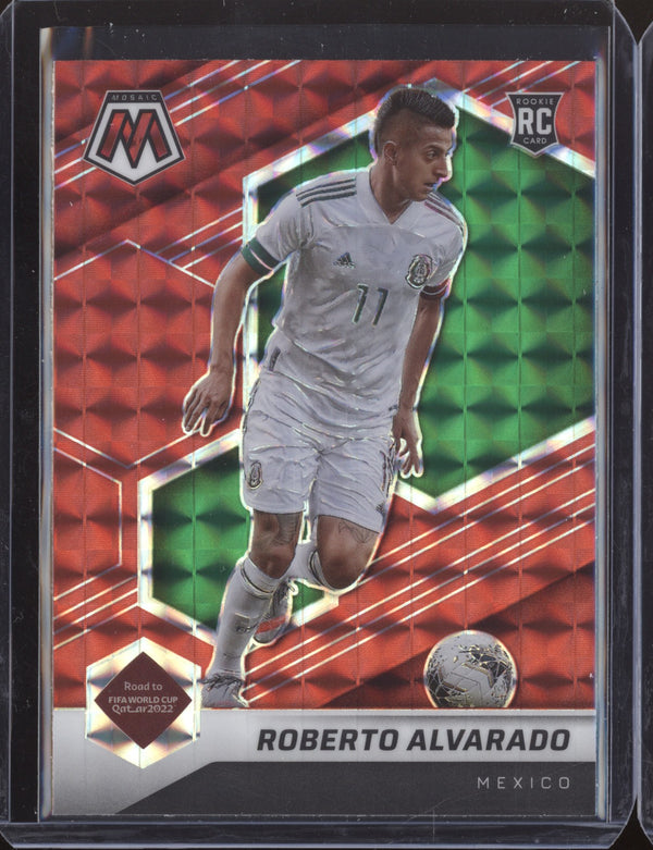 Roberto Alvarado 2022 Panini Mosaic RTWC 20 Red RC