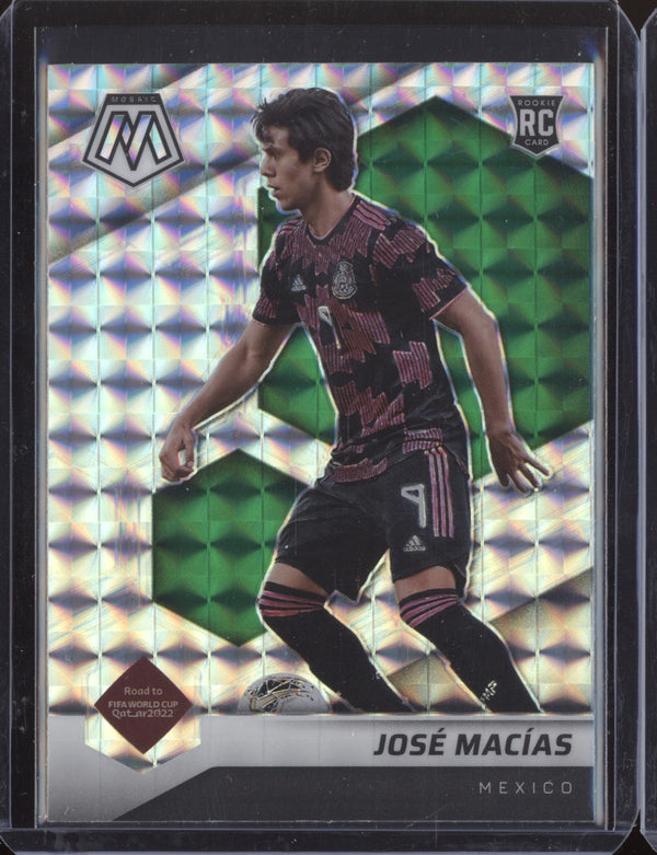 Jose Macias 2022 Panini Mosaic RTWC 17 Mosaic RC