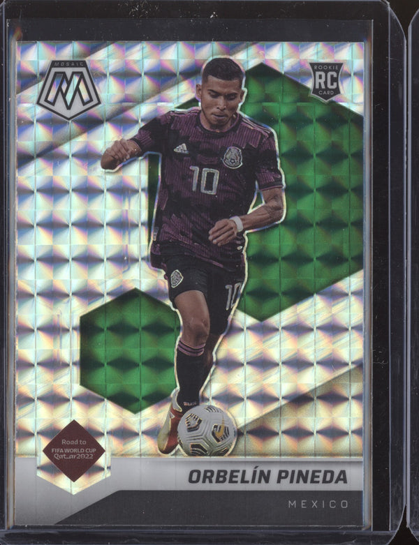 Orbelin Pineda 2022 Panini Mosaic RTWC 19 Mosaic RC