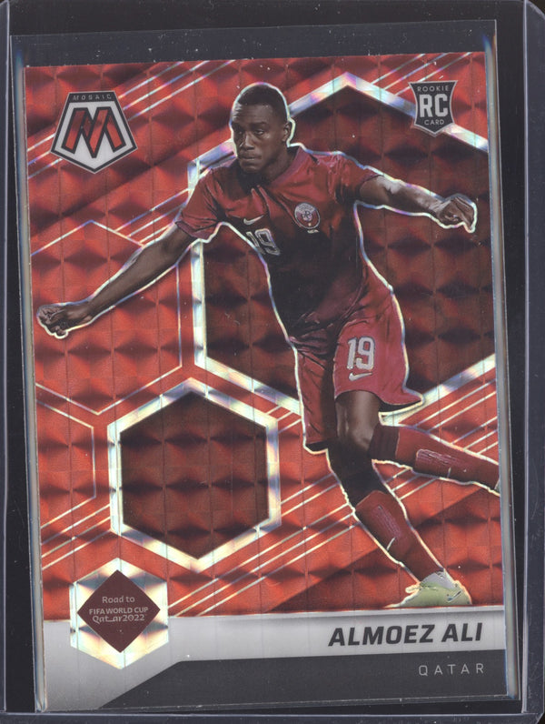 Almoez Ali 2022 Panini Mosaic RTWC 72 Red RC