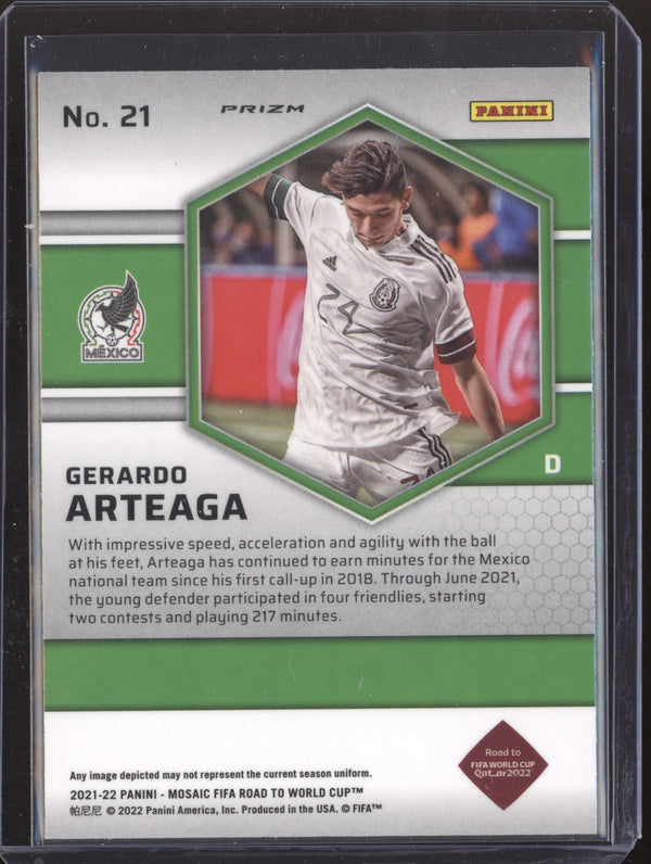 Gerardo Arteaga 2022 Panini Mosaic RTWC 21 Mosaic RC