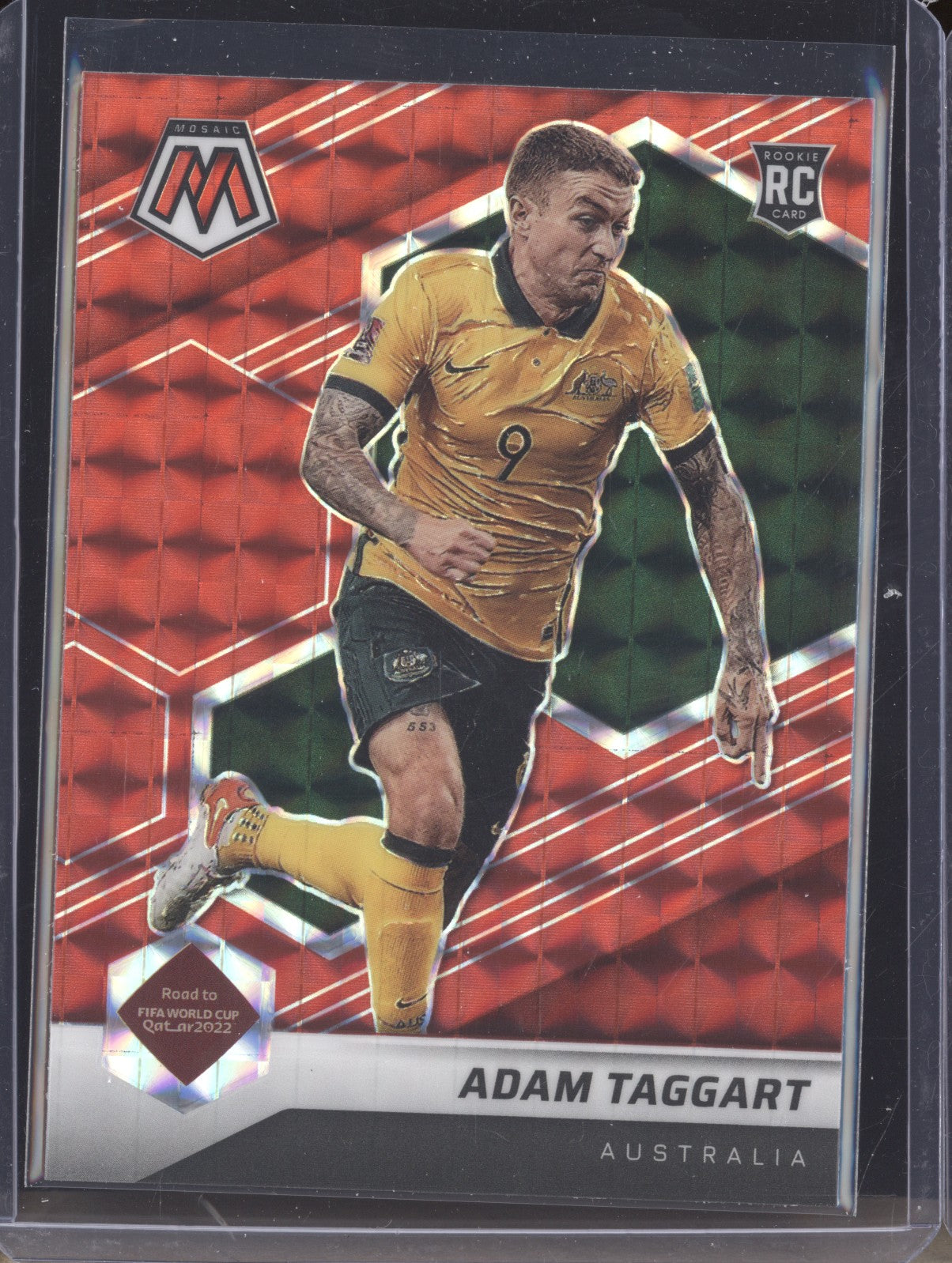 Adam Taggart 2022 Panini Mosaic RTWC 148 Red RC