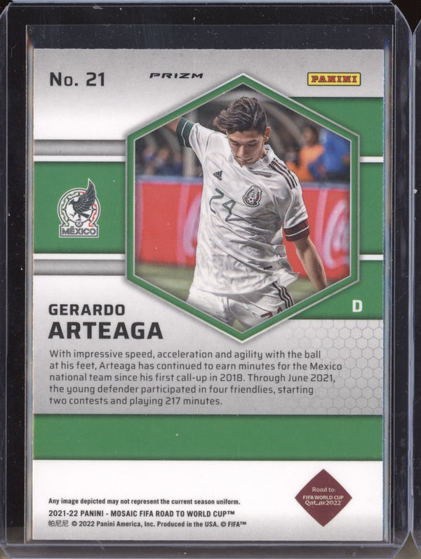 Gerardo Arteaga 2022 Panini Mosaic RTWC 21 Mosaic RC