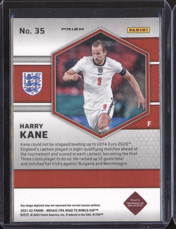 Harry Kane 2022 Panini Mosaic RTWC 35 Mosaic