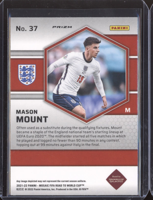 Mason Mount 2022 Panini Mosaic RTWC 37 Mosaic