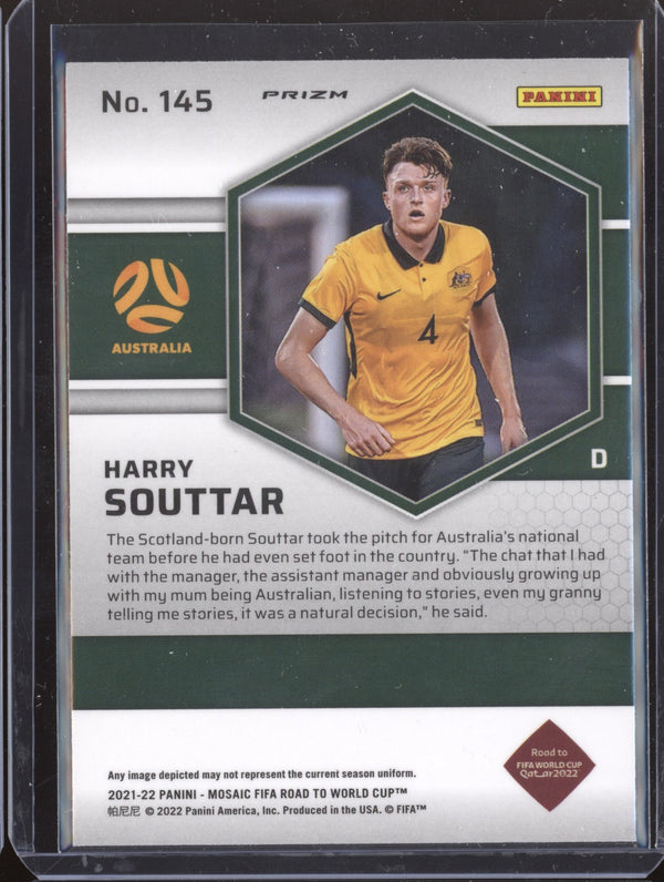 Harry Souttar 2022 Panini Mosaic RTWC 145 Silver RC